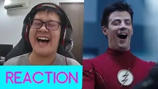 WHAT WAS THAT LINE AGAIN?? || Reaction to The Flash Season 8 Gag Reel (Bloopers)