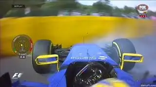 F1 2015 Crashes