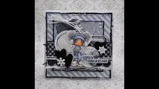 Carte Scrap Fimo - live du 2 janvier