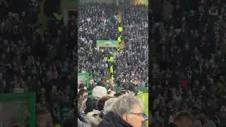 Team walk out Celtic fc v Dundee Utd 10/1/2026 #celticfc #football