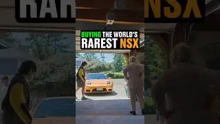 Buying the World's Rarest NSX