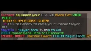 Warden Heart drop - Hypixel Skyblock