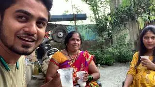 mummy ने बनवली लस्सी गिव्या साठी। सासु सुनेच्या गप्पा।#givya_gaurav vlog 32