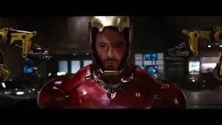 Iron Man 2008 First Combat Scene