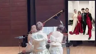 Rachmaninoff: Romance for 6 hands  Natsumi Kuboyama & Pianoduo DUOR ラフマニノフ: ロマンス(6手連弾) 久保山菜摘& ドゥオール