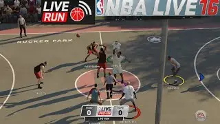 NBA Live 16 Pro Am Live Run Rucker Park 5 vs. 5 Gameplay (Xbox One)