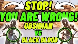 Black blood tools or OBSIDIAN Tools? What are truly the best in Conan Exiles