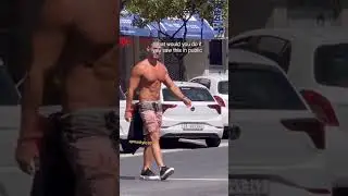 Handsome man in public #shorts