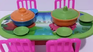 toy asmr] Kitchen PlaySet ASMR Satisfying with Unboxing No Talking | Review Toys