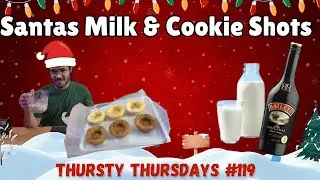 Santa&rsquo;s Milk & Cookies Shot 🎅🍪 | Holiday Dessert Drink | Thursty Thursdays #119