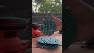 Diamond Shape 5 Inch & 6 Inch 8 Hole Dust-Free Sanding Disc Hook and Loop Pads