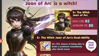 [LINE LET'S GET RICH] Testing NEW Character 'The Witch Joan of Arc!'