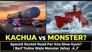 KACHUA vs MONSTER? 🐢👹 SpaceX Rocket Road Par Itna Slow Kyun?
