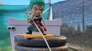 Pt 1 LIVE: Painting Zoro While Cosplaying