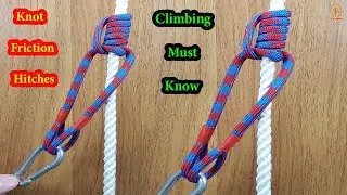 Knot Friction Hitches | Climbing MUST KNOW #3 @9DIYCrafts