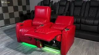 Ergo-Sync Recline That Moves With You  | WEILIANDA Home Theater Seating