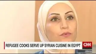 Cooking with Syrian refugees in Cairo
