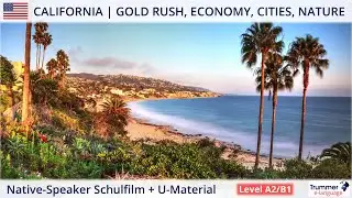 CALIFORNIA - USA | Native-Speaker Schulfilm + Unterrichtsmaterial (Level A2/B1)