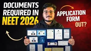 NEET 2026 Application Form Released ? | Documents Required in NEET 2026 Application Form | #neet