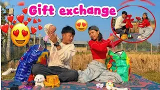UNEXPECTED GIFT HARU😂//BUDA BUDI KO GIFT EXCHANGE🤩//LASTAI FUNNY VAYO😅//bebo_vlog🌎❤️🥀