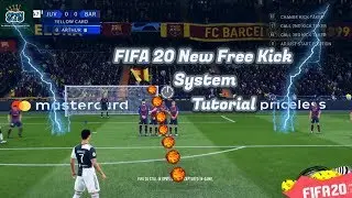 FIFA 20 - New Free Kick System | How To Shoot Free Kicks On FIFA 20|