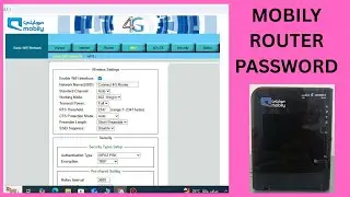 Mobily Router Set Password । Mobily Router Change Password 🔑