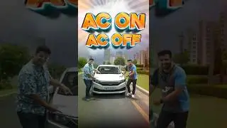 AC ON vs. AC OFF Mileage Test #cars24