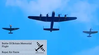The Sound Of VICTORY | Lancaster PA474 & Spitfires PM631 & TE311 | 4K | BBMF Members Day 2025