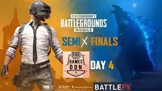 PUBG MOBILE GAMESDON LEAGUE | SEMI-FINALS DAY 4 | GAMES DON