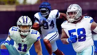 Dallas Cowboys Defensive Line & Linebackers | 53 Man Roster Cuts & Depth Chart
