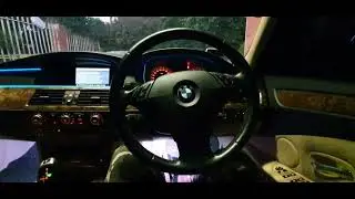 BMW 5 series E60 Ambient El wire interrior appreciation short vid