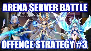 Arena Server Battle Japan VS EU, Offence Strategy #3【Summoners War Server Arena】