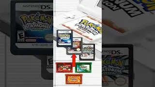 Функция подключения GBA к слоту 2 для Pok&eacute;mon Diamond/Pearl/Platinum DS #DualSlot #DualSlotMode #...