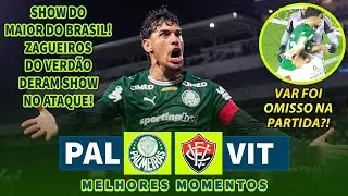 SHOW DO MAIOR DO BRASIL! ZAGUEIROS DO VERD4O BRILHARAM E TIME ATROPELOU!