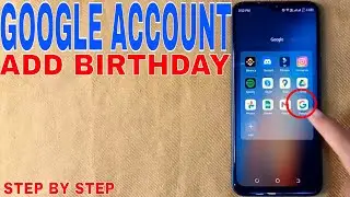 ✅  How To Add Birthday In Google Account 🔴