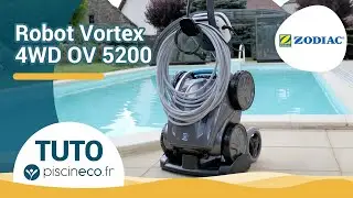 Robot de piscine Zodiac - Montage du chariot et TESTS en piscine du modèle Zodiac Vortex 4WD OV 5200
