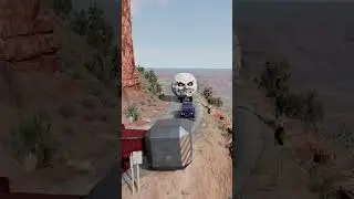 Destruction Test: Cars vs Obstacles &ndash; BeamNG Drive💣