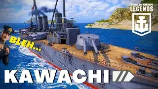 Kawachi - Another BLEH Freebie! | World of Warships: Legends