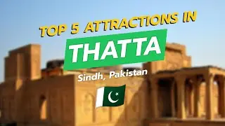 Топ-5 достопримечательностей Татты, Синд, Пакистан 🇵🇰 | Некрополь Макли, мечеть Шах Джахан и мног...