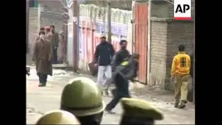 Police fire tear gas at Islamic separatists marching