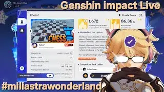 🔴Chess Grandmaster ^_^ | Miliastra Wonderland | Genshin Impact Live (Indian streamer) #nefer #japan