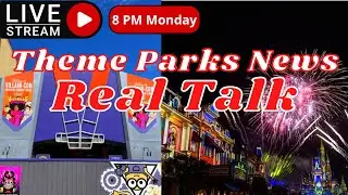 🔴 LIVE Theme Parks News at 8 PM ET - HHN, Epic Universe, Happily Ever After & More