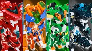 MINIFORCE SuperDinoPower2 Megalodon Bolt Semi Tegorina TyraJacky Combo RangerFigure ArmorBot DinoMod