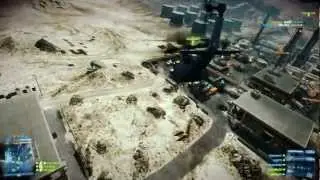 Battlefield 3 Transport Chopper Run on Firestorm