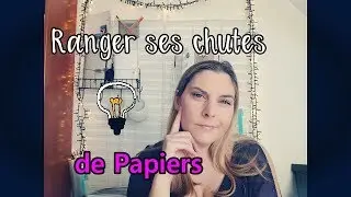 [Astuce  SCRAP ] Comment RANGER ses CHUTES de PAPIERS 30*30  👍😎😁