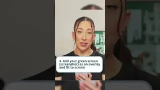 Want to add a green screen AFTER after recording?