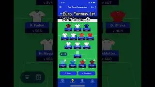 Euro Fantasy 2024 Draft ⚽️