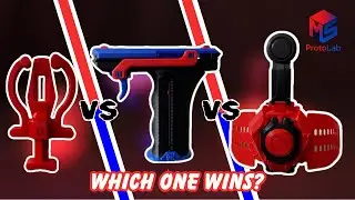 3D Printed Disc Launchers Competition | Vs Match