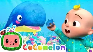 JJ's Baby Blue Whale Lullaby | CoComelon Animal Time | Animals for Kids