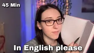 Asmr Ganze Englisch Stunde (45 Min Rollenspiel) 👩🏻&zwj;🏫